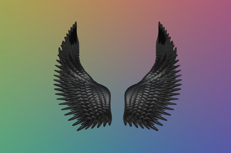 Wings - 3D Model 3D Print 355547