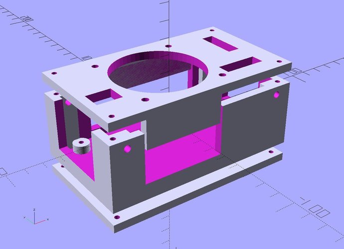 Ekobots - Sanguinololu Case. 3D Print 35564