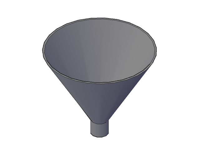Small Funnel 3D Print 355642