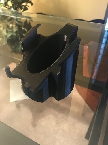 phone holder - car/cup  i-6 & i-7  ----- 3.24"  cup dia 3D Print 355645