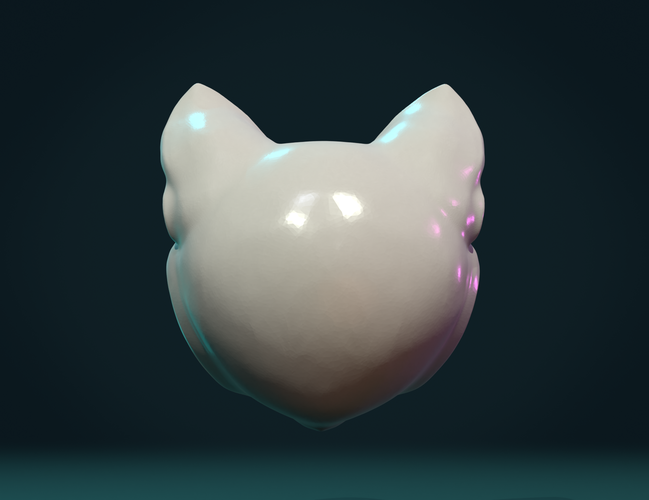 Cat Head 3D Print 355738
