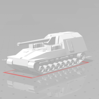 3D Printed Type 5 Hori Tank Destroyer by T.K Kobayashi | Pinshape