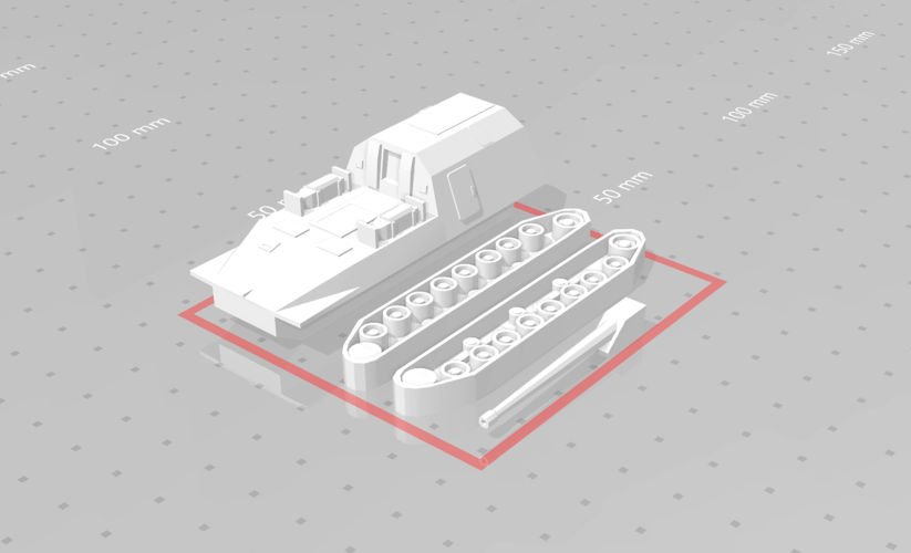 Type 5 Hori Tank Destroyer 3D Print 355750