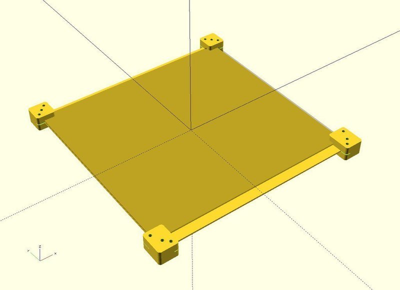 Ekobots - Table Fix and Join for Mendel Prusa.