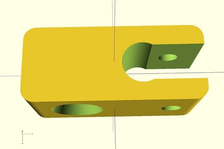 Ekobots - Filament tube fix for Mendel Prusa. 3D Print 35601