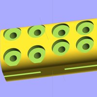 Small Ekobots - Motor shaft coupler 3D Printing 35605