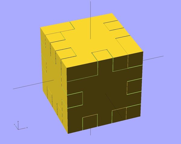 Medium Ekobots - Wooden cube puzzle 3D Printing 35613