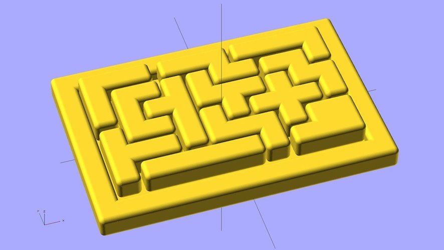Ekobots - Wooden box puzzle. 3D Print 35616