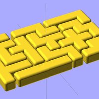 Ekobots - Wooden box puzzle. - Thumbnail 2