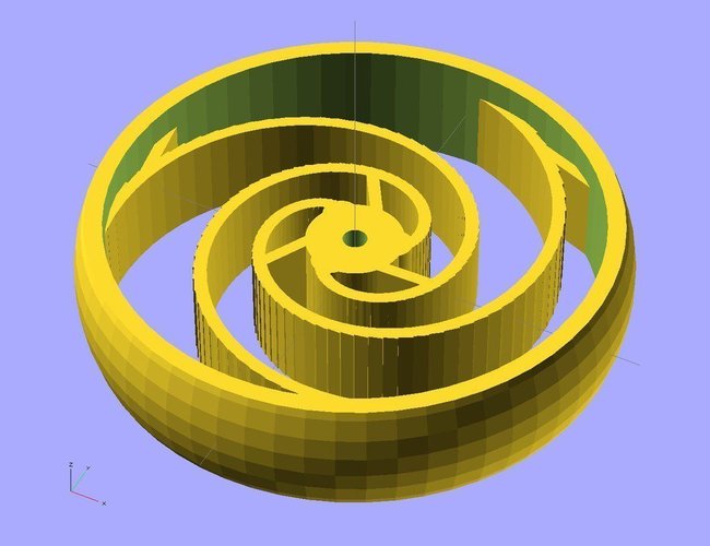 Ekobots - Spiral Tire. 3D Print 35623