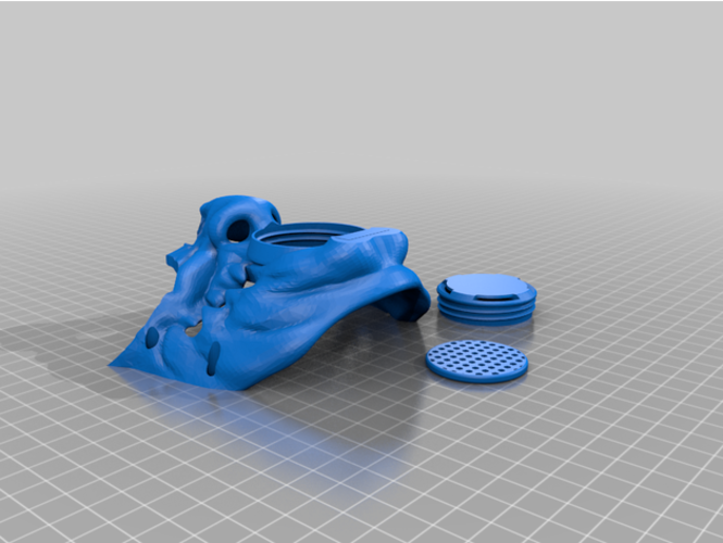 Demon Respirator 3D Print 356264