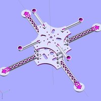 Ekobots - Quadcopter frame version 2.0.  - Thumbnail 2