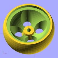 Small Ekobots - Tire generator. 3D Printing 35630