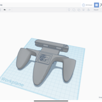 Small Nintendo Switch N64 Joy-Con Grip 3D Printing 356304
