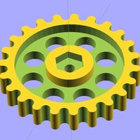 Ekobots - Gear generator cylindrical tooth - Thumbnail 2