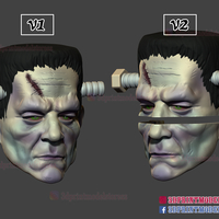 Frankenstein Cosplay Mask - Monster Halloween Helmet  - Thumbnail 12