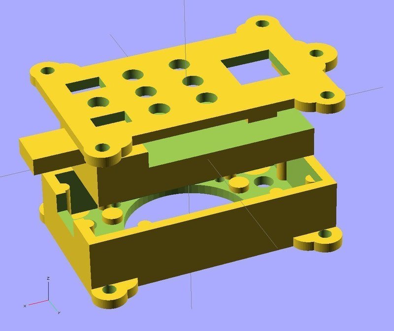Ekobots - Miner Case for Red Fury.