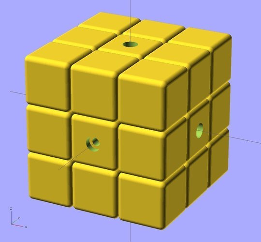 Ekobots - Rubik's Cube 3D Print 35652