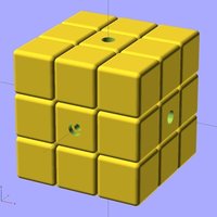 Small Ekobots - Rubik's Cube 3D Printing 35652