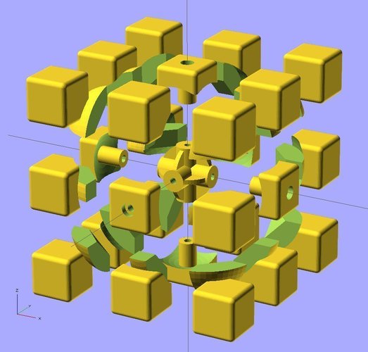 Ekobots - Rubik's Cube 3D Print 35653