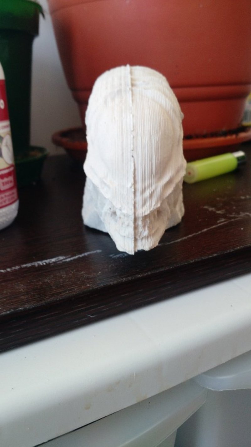 alien head mold