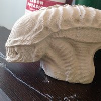 alien head mold - Thumbnail 3