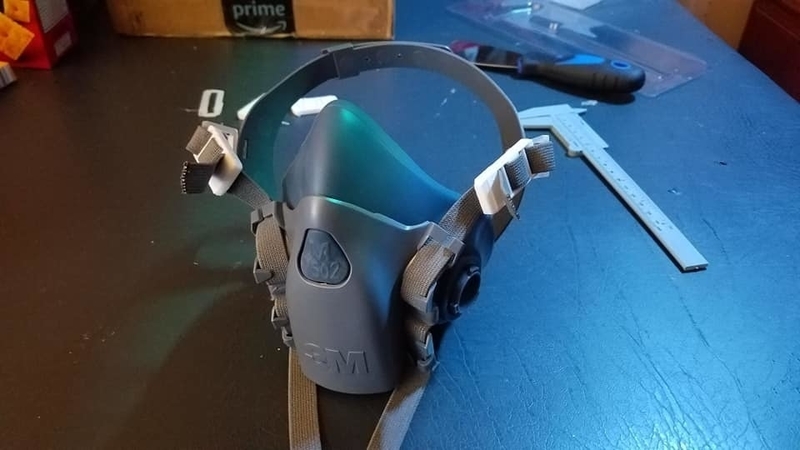 3M Respirator Strap Clip