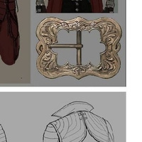 DMC - DEVIL MAY CRY buckle ON DANTE'S - Thumbnail 2