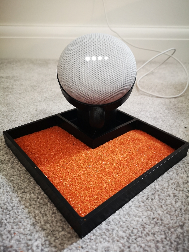 Google Mini Stand/Holder Zen Garden