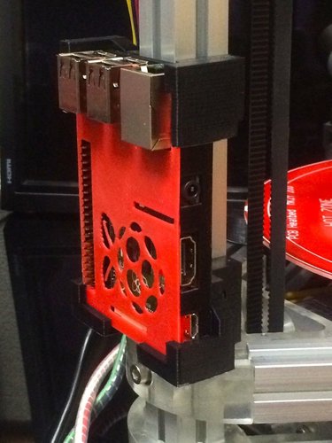 raspberry pi case mounter for 2020 Aluminum Extrusion Frame