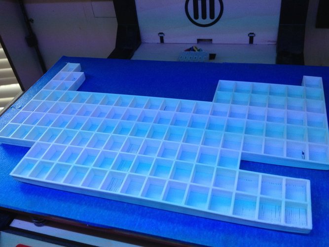 Periodic Table Box 3D Print 36053