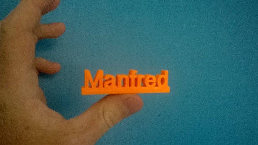 Manfred  3D Print 36081