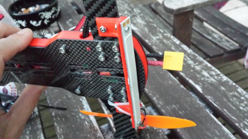 Support barre de led 110mm FPV RACER