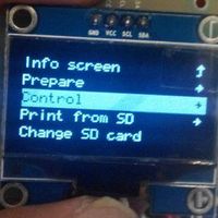 TinyOLED for RAMPS : 1.3" I2C OLED,  TF Card Module, Rotary Enco - Thumbnail 3