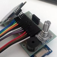 TinyOLED for RAMPS : 1.3" I2C OLED,  TF Card Module, Rotary Enco - Thumbnail 5