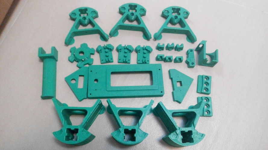 Kossel Dual 3D Printer 3D Print 36123