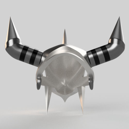 3d printable Digimon Inspired WarGreymon helmet 3D Print 361373