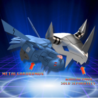 Metal Garurumon 3d print able Digimon helmet STL file - Thumbnail 5