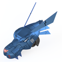 Metal Garurumon 3d print able Digimon helmet STL file - Thumbnail 9