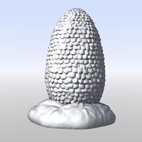 Small dragon egg 3D Printing 361410