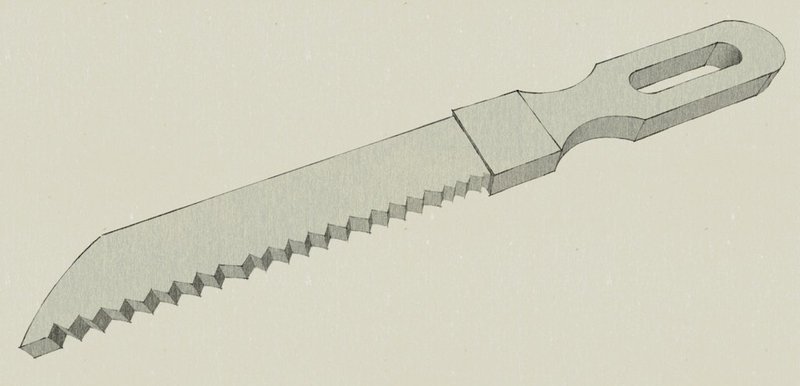 Serrated bread knife