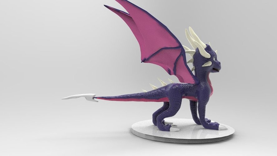 Cynder The Dragon  3D Print 36211