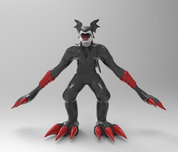 Creature Devil Action Figure Statue 3D Print 36228