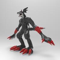 Creature Devil Action Figure Statue - Thumbnail 3