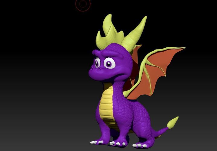 3D Printed Spyro by XeratDragons | Pinshape