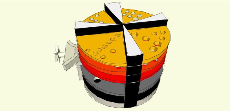 Primes numbers dispersion machine