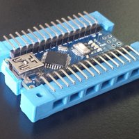Small Arduino Nano (Clone) Protective Case 3D Printing 36339