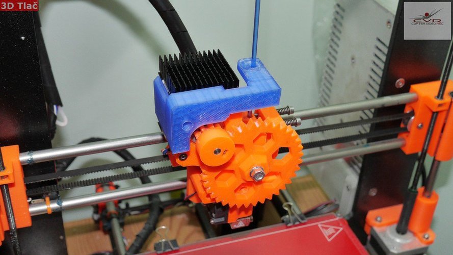Lubricant part - 3D printer PRUSA i3+heatsink