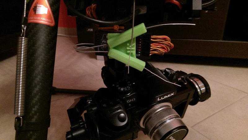 holder antenna for receiver gimbal S900 