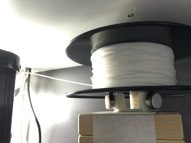 Filament Spool Holder with 608zz bearing for 58mm Spool Hole 3D Print 36423